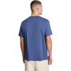 image:imageChampion Mens Classic Script Graphic Short Sleeve TShirt Standard Fit Tonal Logo Available in Regular and Big amp TallCoastal Fjord  Tonal Script Logo