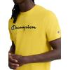 image:imageChampion Mens Classic Script Graphic Short Sleeve TShirt Standard Fit Tonal Logo Available in Regular and Big amp TallFreesia