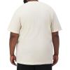 image:imageChampion Mens Classic Script Graphic Short Sleeve TShirt Standard Fit Tonal Logo Available in Regular and Big amp TallNatural  Classic Script Logo