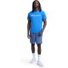 image:imageChampion Mens Classic Script Graphic Short Sleeve TShirt Standard Fit Tonal Logo Available in Regular and Big amp TallNebulas Blue