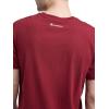 image:imageChampion Mens Classic Script Graphic Short Sleeve TShirt Standard Fit Tonal Logo Available in Regular and Big amp TallPomegranate