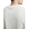 image:imageChampion Mens Classic Script Graphic Short Sleeve TShirt Standard Fit Tonal Logo Available in Regular and Big amp TallUnbleached Cotton