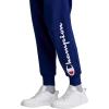 image:imageChampion Mens Graphic Fleece Joggers SweatpantStandard FitMidweight FleeceClassic Script LogoAvailable Regular Big TallBlue Depths