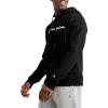 image:imageChampion Mens Pullover Graphic Fleece Hoodie Standard Fit Midweight Fleece Classic Script Logo Available Regular Big amp TallBlack