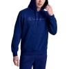 image:imageChampion Mens Pullover Graphic Fleece Hoodie Standard Fit Midweight Fleece Classic Script Logo Available Regular Big amp TallBlue Depths