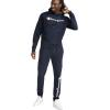 image:imageChampion Mens Pullover Graphic Fleece Hoodie Standard Fit Midweight Fleece Classic Script Logo Available Regular Big amp TallDeep Navy