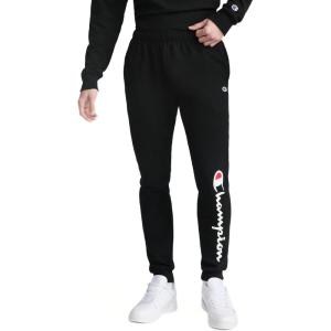 image:imageChampion Mens Graphic Fleece Joggers SweatpantStandard FitMidweight FleeceClassic Script LogoAvailable Regular Big TallBlack