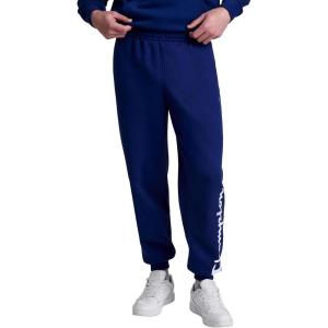 image:imageChampion Mens Graphic Fleece Joggers SweatpantStandard FitMidweight FleeceClassic Script LogoAvailable Regular Big TallBlue Depths