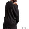 image:imageChampion Mens Crewneck Fleece Sweatshirt Standard Fit Midweight Script Logo Available in Regular and Big amp TallBlack  Classic Script Logo