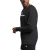 image:imageChampion Mens Crewneck Fleece Sweatshirt Standard Fit Midweight Script Logo Available in Regular and Big amp TallBlack Script