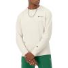 image:imageChampion Mens Crewneck Fleece Sweatshirt Standard Fit Midweight Script Logo Available in Regular and Big amp TallNatural Small Script