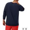 image:imageChampion Mens Crewneck Fleece Sweatshirt Standard Fit Midweight Script Logo Available in Regular and Big amp TallNavy Small  Small Script Logo