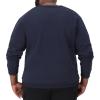 image:imageChampion Mens Crewneck Fleece Sweatshirt Standard Fit Midweight Script Logo Available in Regular and Big amp TallNavy Small Script