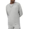image:imageChampion Mens Crewneck Fleece Sweatshirt Standard Fit Midweight Script Logo Available in Regular and Big amp TallOxford Gray Small  Small Script Logo