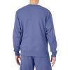 image:imageChampion Mens Crewneck Fleece Sweatshirt Standard Fit Midweight Script Logo Available in Regular and Big amp TallStone Crush Blue  Classic Script Logo