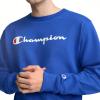 image:imageChampion Mens Crewneck Fleece Sweatshirt Standard Fit Midweight Script Logo Available in Regular and Big amp TallSurf the Web  Classic Script Logo