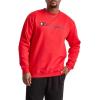 image:imageChampion Mens Crewneck Fleece Sweatshirt Standard Fit Midweight Script Logo Available in Regular and Big amp TallTeam Red Scarlet  Classic Script Logo