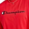 image:imageChampion Mens Crewneck Fleece Sweatshirt Standard Fit Midweight Script Logo Available in Regular and Big amp TallTeam Red Scarlet  Classic Script Logo