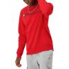 image:imageChampion Mens Crewneck Fleece Sweatshirt Standard Fit Midweight Script Logo Available in Regular and Big amp TallTeam Red Scarlet Script