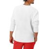 image:imageChampion Mens Crewneck Fleece Sweatshirt Standard Fit Midweight Script Logo Available in Regular and Big amp TallWhite Small Script