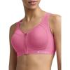 image:imageChampion Womens Sports Bra Motion Control FrontZip HighImpact Maximum Support Breathable MoistureWickingPink Cosmos