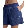 image:imageChampion Womens Courtside 5 Short with Piping Standard Fit Crinkle NylonBlue Depths