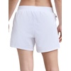 image:imageChampion Womens Courtside 5 Short with Piping Standard Fit Crinkle NylonBright White