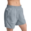 image:imageChampion Womens Courtside 5 Short with Piping Standard Fit Crinkle NylonQuarry