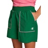 image:imageChampion Womens Courtside 5 Short with Piping Standard Fit Crinkle NylonVerdant Green