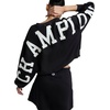 image:imageChampion Womens Endzone Crewneck Sweatshirt Loose FitBlack