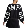 image:imageChampion Womens Endzone Crewneck Sweatshirt Loose FitBlack