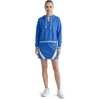 image:imageChampion Womens Tackle Front Lace Pullover Hoodie Loose Fit French TerryNebulas Blue