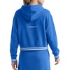 image:imageChampion Womens Tackle Front Lace Pullover Hoodie Loose Fit French TerryNebulas Blue
