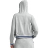 image:imageChampion Womens Tackle Front Lace Pullover Hoodie Loose Fit French TerryOxford Gray Heather