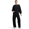 image:imageChampion Womens Tackle Open Bottom Pant Standard Fit French TerryBlack