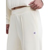 image:imageChampion Womens Tackle Open Bottom Pant Standard Fit French TerryUnbleached Cotton