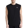 image:imageChampion Mens Performance Sport Crewneck Muscle Tee Standard Fit Lightweight BreathableBlack