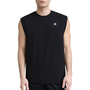 image:imageChampion Mens Performance Sport Crewneck Muscle Tee Standard Fit Lightweight BreathableBlack