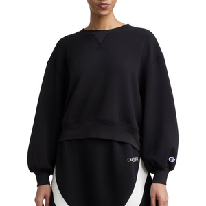 image:imageChampion Womens Endzone Crewneck Sweatshirt Loose FitBlack