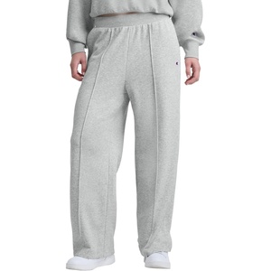 image:imageChampion Womens Tackle Open Bottom Pant Standard Fit French TerryOxford Gray Heather