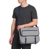 image:imageChampion Phase Messenger Bag With Padded Laptop Sleeve Adjustable Strap for Work Travel OfficeBlackNine Iron