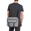 image:imageChampion Phase Messenger Bag With Padded Laptop Sleeve Adjustable Strap for Work Travel OfficeBriefly Brown