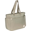 image:imageChampion Quartz Crinkle Nylon Tote with Laptop Sleeve Luggage Strap Zip ClosureAbbey Stone
