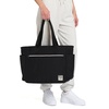 image:imageChampion Quartz Crinkle Nylon Tote with Laptop Sleeve Luggage Strap Zip ClosureBlack