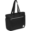 image:imageChampion Quartz Crinkle Nylon Tote with Laptop Sleeve Luggage Strap Zip ClosureBlack