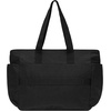 image:imageChampion Quartz Crinkle Nylon Tote with Laptop Sleeve Luggage Strap Zip ClosureBlack