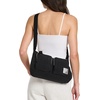 image:imageChampion Quartz Small Messenger Bag in Crinkle Nylon with Adjustable Strap Water Bottle Pocket for Work Travel CommuteBlue Ink