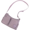 image:imageChampion Quartz Small Messenger Bag in Crinkle Nylon with Adjustable Strap Water Bottle Pocket for Work Travel CommuteSnap Back Purple