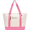 image:imageChampion Classic Canvas Insulated Market Tote with Bottle Opener Zip Pocket CottonPink Cosmos One SizeCottonPink Cosmos