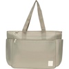 image:imageChampion Quartz Crinkle Nylon Tote with Laptop Sleeve Luggage Strap Zip ClosureAbbey Stone
